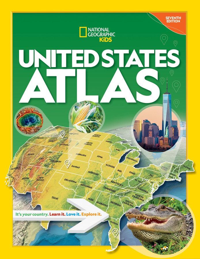 National Geographic Kids United States Atlas 7th edition-Children’s / Teenage reference material-買書書 BuyBookBook