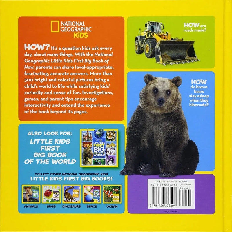 NGK Little Kids First Big Book of How (Hardback) National Geographic