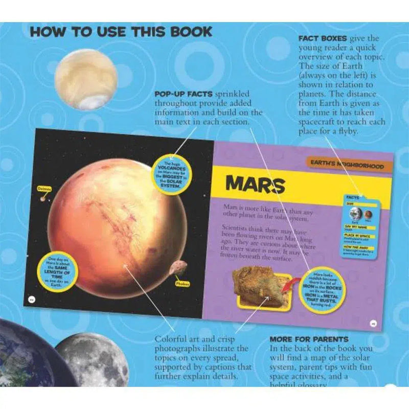 National Geographic Little Kids First Big Book of Space-Children’s / Teenage general interest: Nature and animals-買書書 BuyBookBook