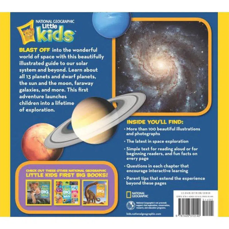 National Geographic Little Kids First Big Book of Space-Children’s / Teenage general interest: Nature and animals-買書書 BuyBookBook