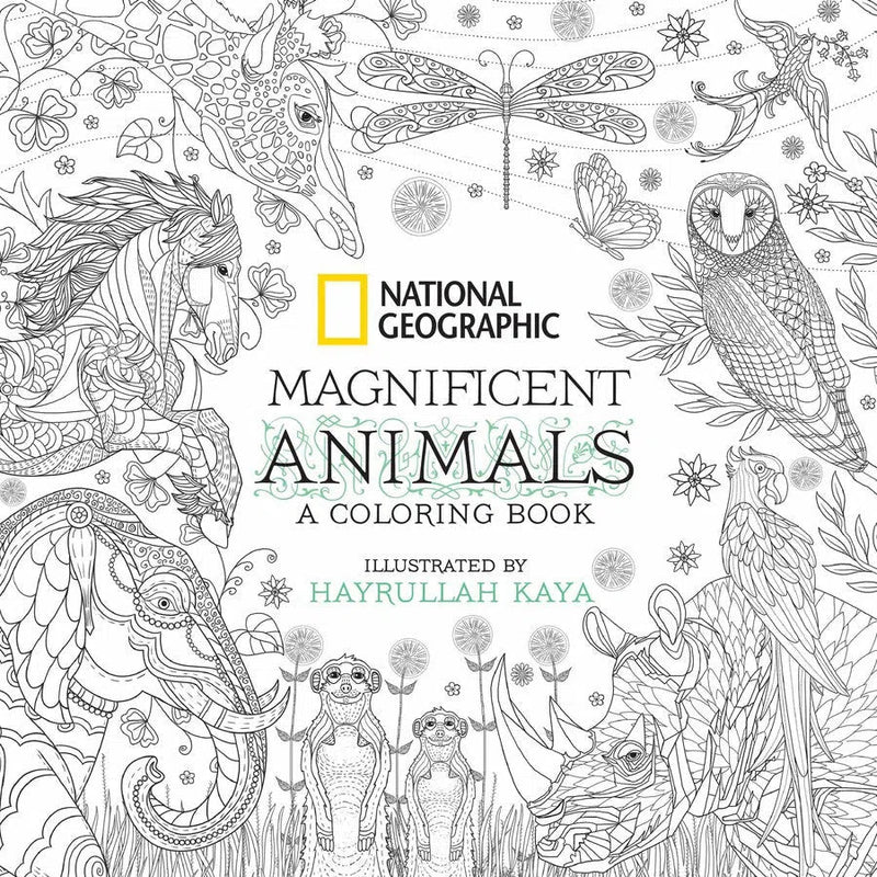 National Geographic Magnificent Animals-Art: general-買書書 BuyBookBook