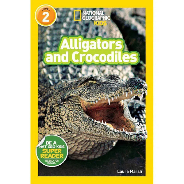 National Geographic Readers: Alligators and Crocodiles-Children’s Educational: Language/ literature/ literacy-買書書 BuyBookBook