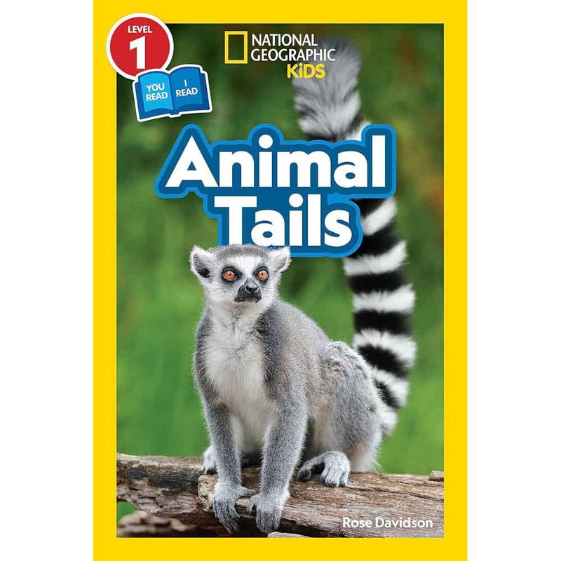 National Geographic Readers: Animal Tails (L1/Co-reader)-Children’s / Teenage general interest: Wildlife and habitats: Jungles and tropical forests-買書書 BuyBookBook