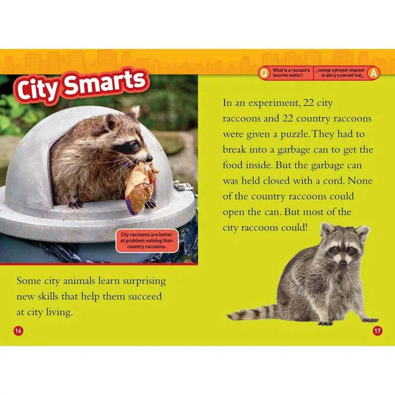 Animals in the City (L2) (National Geographic Kids Readers) National Geographic