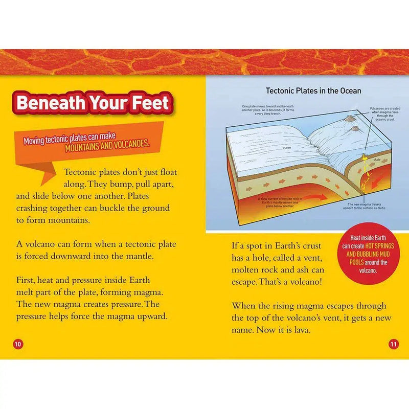 Erupt! 100 Fun Facts About Volcanoes (L3) (National Geographic Kids Readers) National Geographic