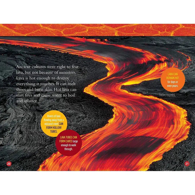 Erupt! 100 Fun Facts About Volcanoes (L3) (National Geographic Kids Readers) National Geographic