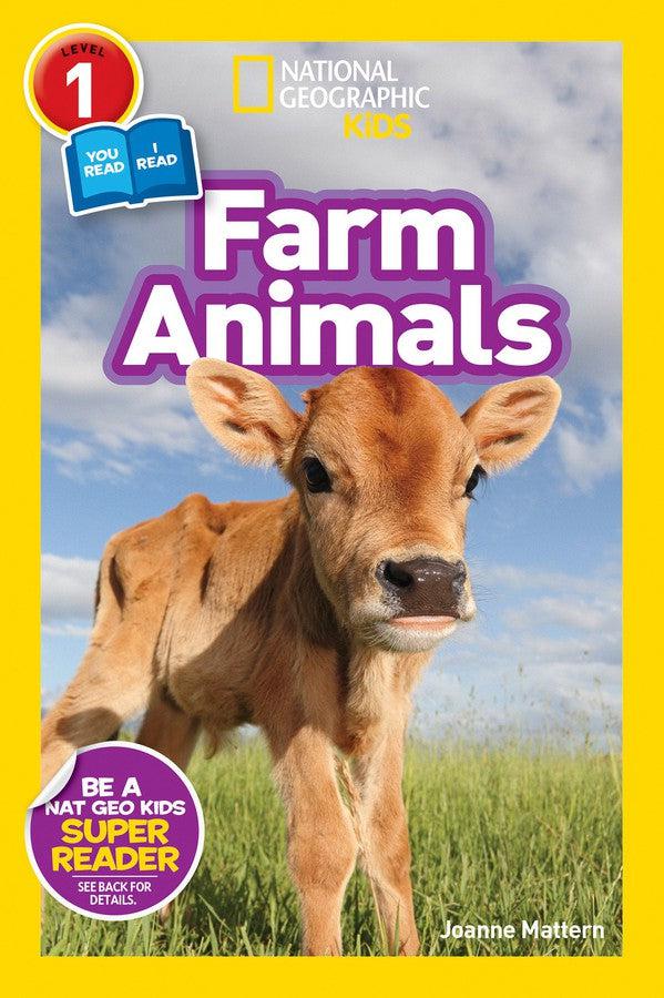 National Geographic Readers: Farm Animals (Level 1 Co-reader)-Children’s Educational: Language/ literature/ literacy-買書書 BuyBookBook