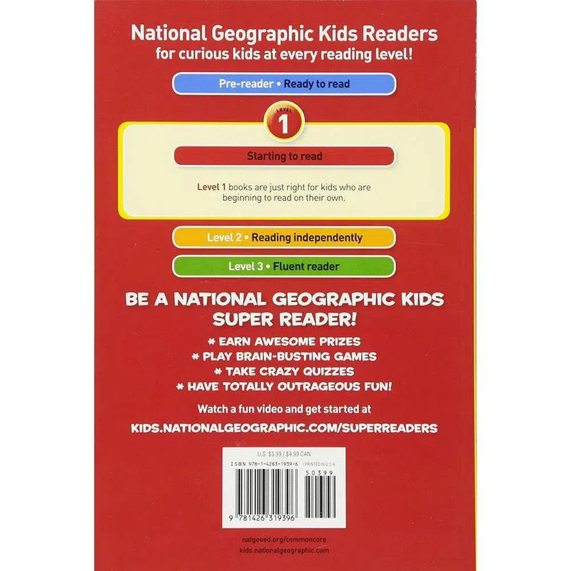 Lions (L1) (National Geographic Kids Readers) National Geographic