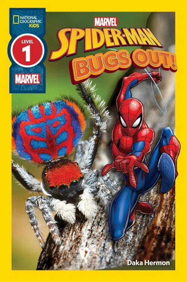 National Geographic Readers: Marvel's Spider-Man Bugs Out! (Level 1)-Children’s / Teenage: General interest-買書書 BuyBookBook