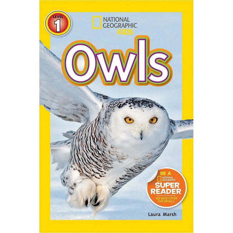 Owls (L1) (National Geographic Kids Readers) National Geographic