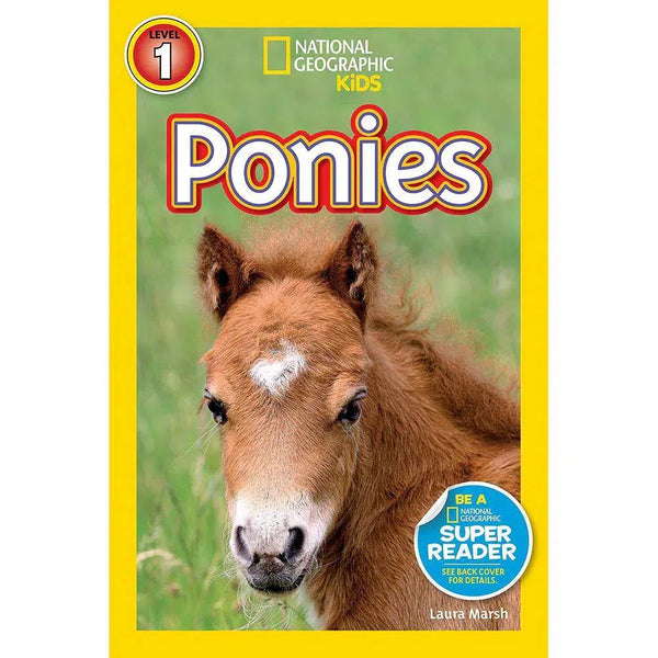 National Geographic Readers: Ponies-Children’s Educational: Language/ literature/ literacy-買書書 BuyBookBook