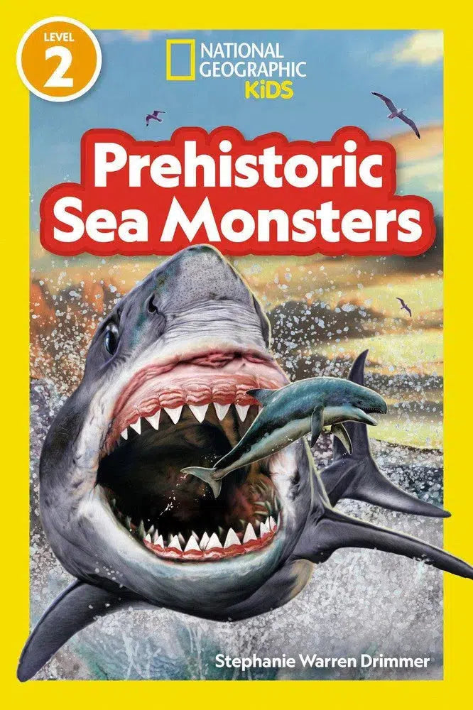 National Geographic Readers Prehistoric Sea Monsters (Level 2)-Children’s / Teenage general interest: Dinosaurs and prehistoric world-買書書 BuyBookBook