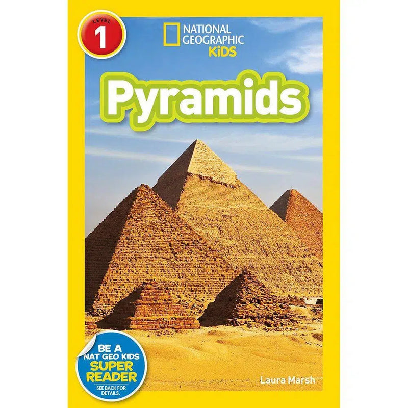 National Geographic Readers: Pyramids (Level 1)-Educational: First / native language: Readers and reading schemes-買書書 BuyBookBook