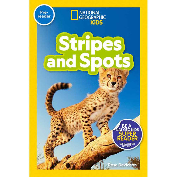 Stripes and Spots (L0) (National Geographic Kids Readers)-Nonfiction: 動物植物 Animal & Plant-買書書 BuyBookBook