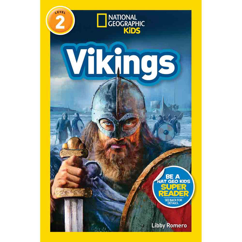 Vikings (L2) (National Geographic Kids Readers) - 買書書 BuyBookBook