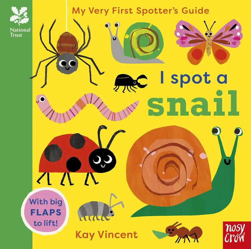 National Trust: My Very First Spotter's Guide: I Spot a Snail-Children’s Early years / early learning concepts-買書書 BuyBookBook