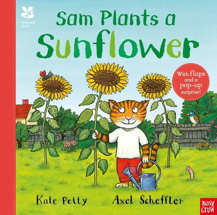 National Trust: Sam Plants a Sunflower-Children’s picture books-買書書 BuyBookBook