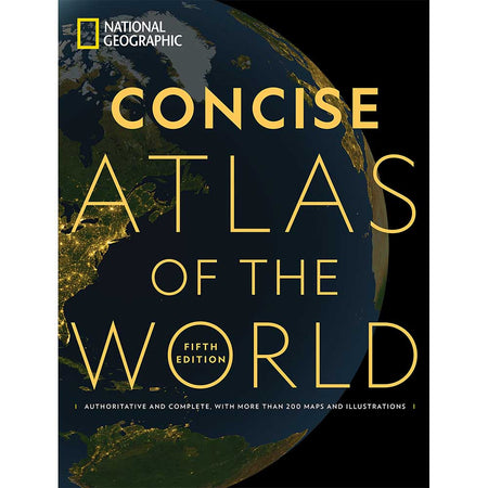 National Geographic Concise Atlas of the World (5th Edition)-Nonfiction: 參考百科 Reference & Encyclopedia-買書書 BuyBookBook