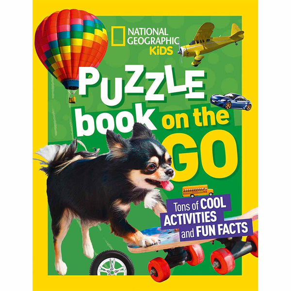 National Geographic Kids Puzzle Book: On the Go-Activity: 益智解謎 Puzzle & Quiz-買書書 BuyBookBook