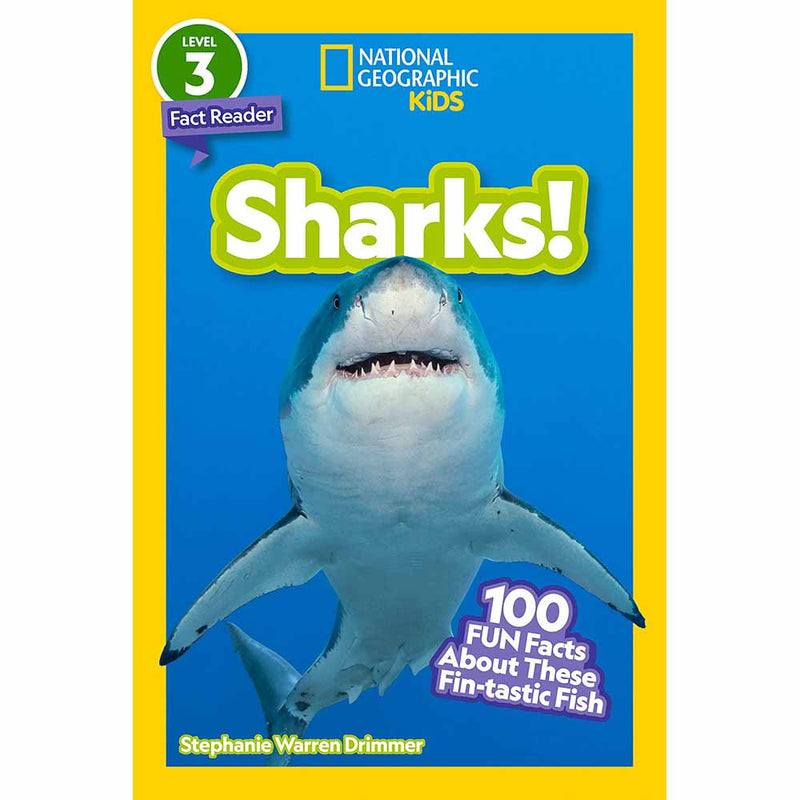 Sharks! (L3)(National Geographic Kids Readers)-Nonfiction: 動物植物 Animal & Plant-買書書 BuyBookBook