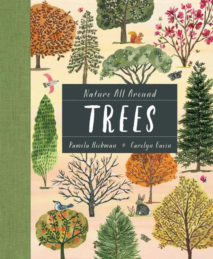 Nature All Around: Trees (Pamela Hickman)-Nonfiction: 動物植物 Animal & Plant-買書書 BuyBookBook