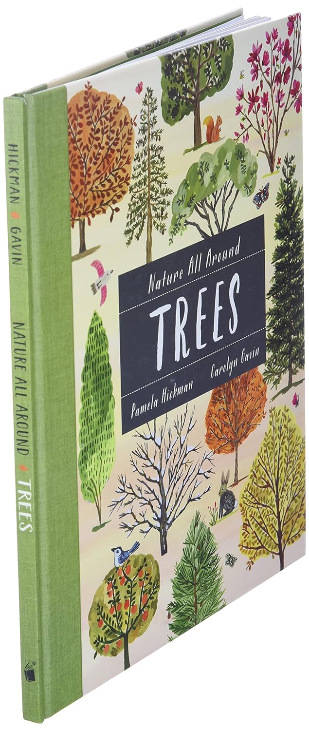 Nature All Around: Trees (Pamela Hickman)-Nonfiction: 動物植物 Animal & Plant-買書書 BuyBookBook