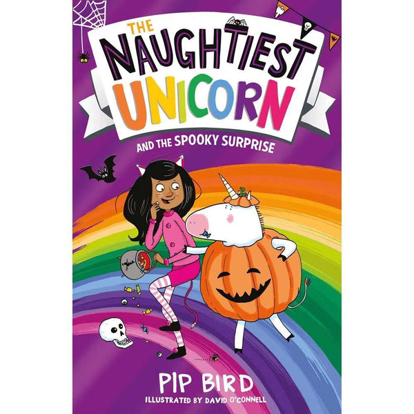 Naughtiest Unicorn #07, The - and the Spooky Surprise (Paperback) (UK)(aka Dave the Unicorn)(Pip Bird) Harpercollins (UK)