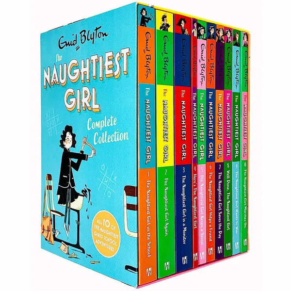 The Naughtiest Girl Complete Collection (10 book) (Enid Blyton)-Fiction: 經典傳統 Classic & Traditional-買書書 BuyBookBook