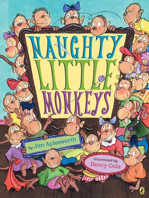 Naughty Little Monkeys-Children’s / Teenage fiction: Nature and animal stories-買書書 BuyBookBook