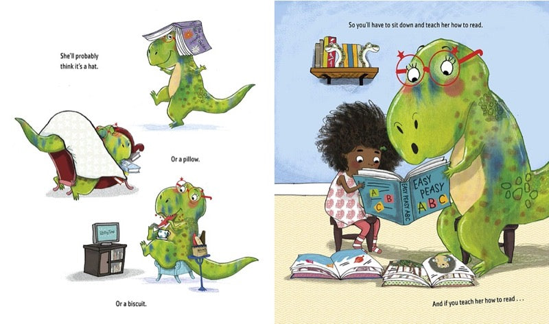 Never Show A T-Rex A Book! - 買書書 BuyBookBook