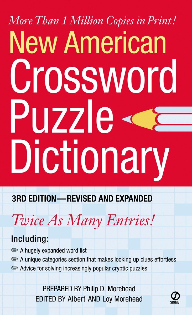 New American Crossword Puzzle Dictionary-Hobbies/ quizzes/ games-買書書 BuyBookBook