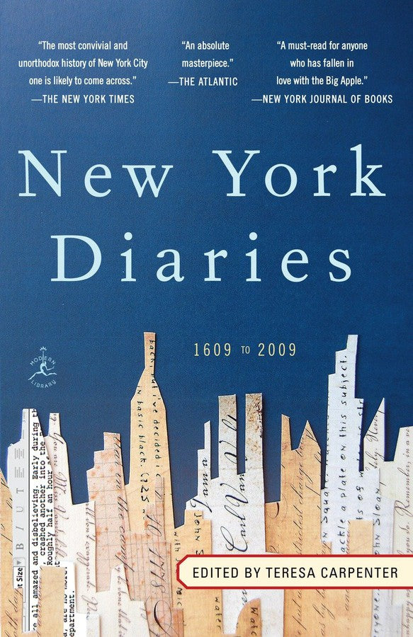 New York Diaries: 1609 to 2009