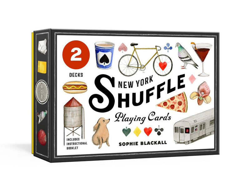 New York Shuffle Playing Cards-Hobbies/ quizzes/ games-買書書 BuyBookBook