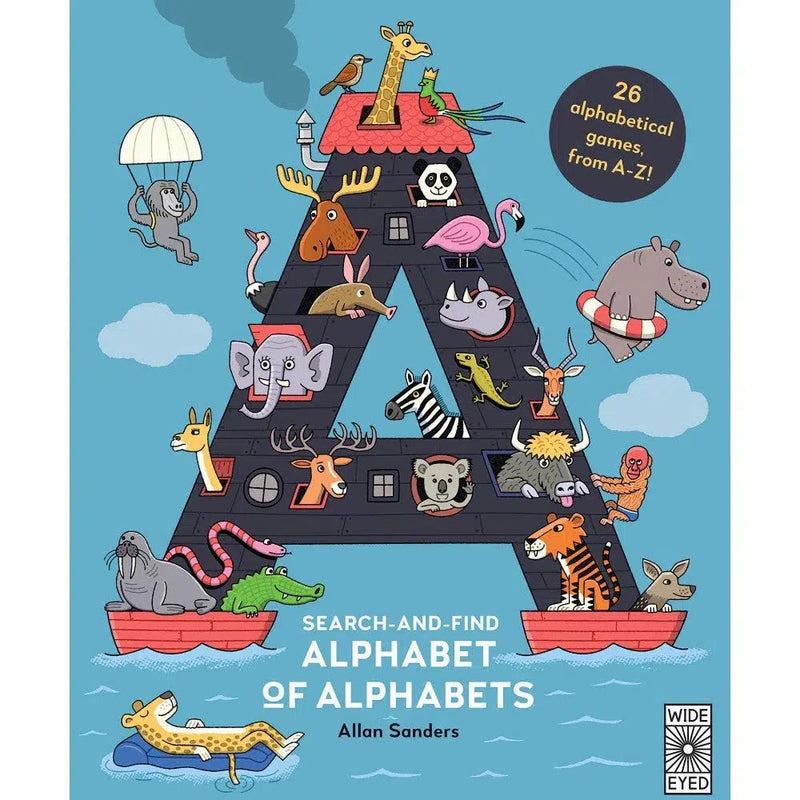 Search and Find Alphabet of Alphabets-Nonfiction: 學前基礎 Preschool Basics-買書書 BuyBookBook