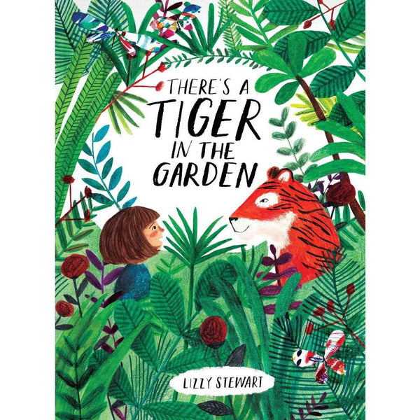 There's a Tiger in the Garden (Lizzy Stewart)-Fiction: 兒童繪本 Picture Books-買書書 BuyBookBook