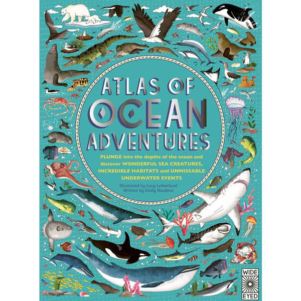 Atlas of Ocean Adventures: A Collection of Natural Wonders, Marine Marvels and Undersea Antics from Across the Globe-Nonfiction: 動物植物 Animal & Plant-買書書 BuyBookBook