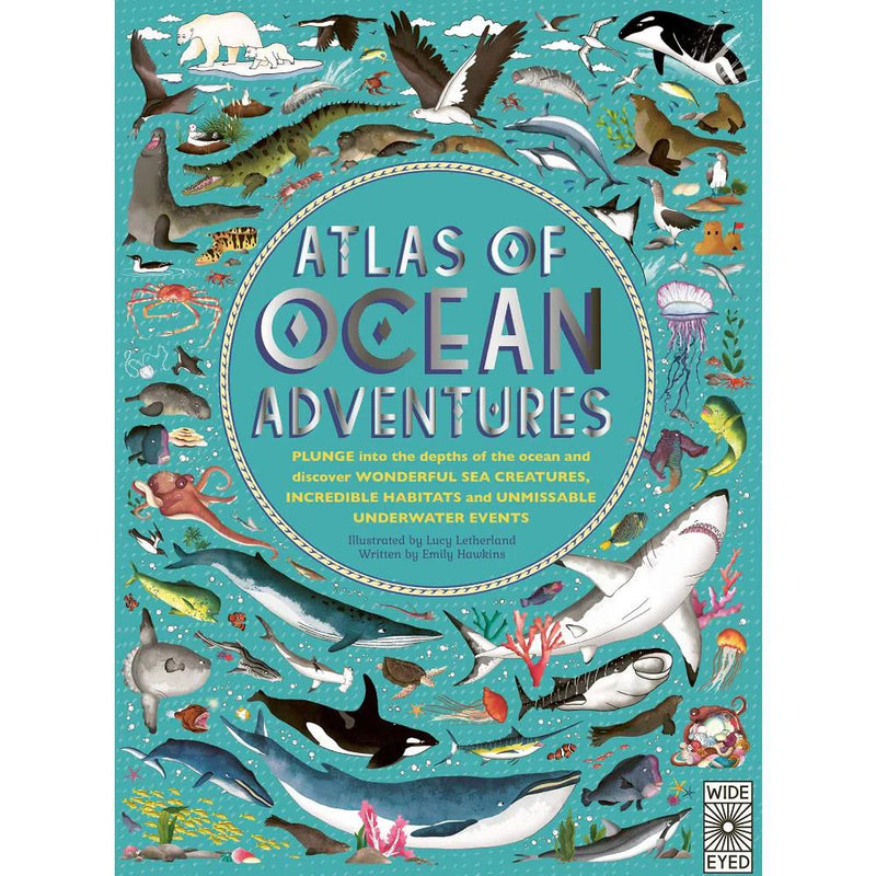 Atlas of Ocean Adventures: A Collection of Natural Wonders, Marine Marvels and Undersea Antics from Across the Globe-Nonfiction: 動物植物 Animal & Plant-買書書 BuyBookBook