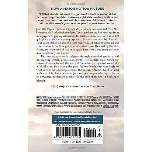 News of the World (Paperback) (Movie Tie-In) Harpercollins US