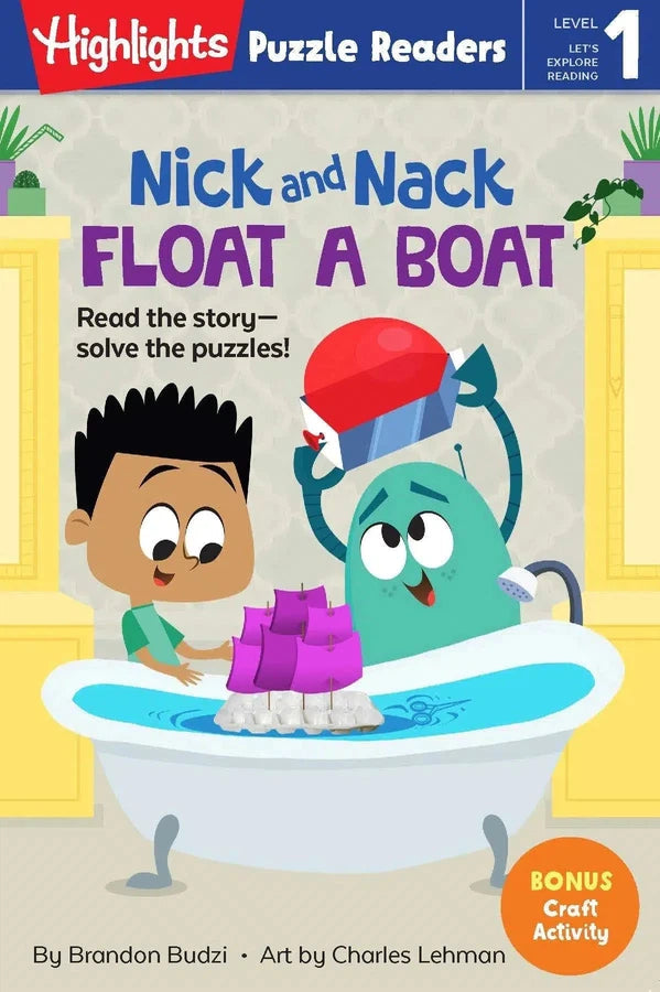 Nick and Nack Float a Boat-Children’s / Teenage fiction: General and modern fiction-買書書 BuyBookBook