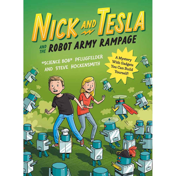 Nick and Tesla #02, and the Robot Army Rampage-Fiction: 歷險科幻 Adventure & Science Fiction-買書書 BuyBookBook