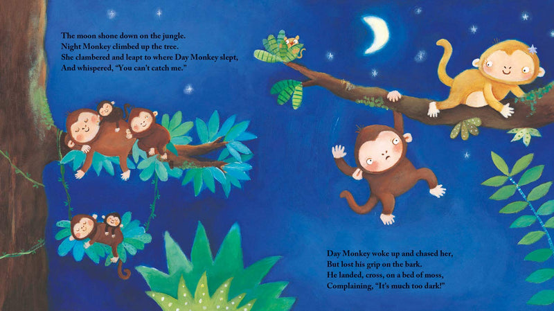 Night Monkey, Day Monkey (Paperback) (Julia Donaldson)-Fiction: 兒童繪本 Picture Books-買書書 BuyBookBook