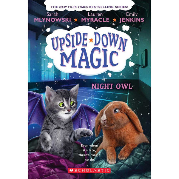 Upside-Down Magic #8 Night Owl (Sarah Mlynowski)-Fiction: 奇幻魔法 Fantasy & Magical-買書書 BuyBookBook
