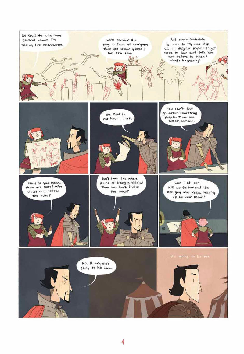 Nimona -Graphic Novel (A Netflix Film)-Fiction: 劇情故事 General-買書書 BuyBookBook