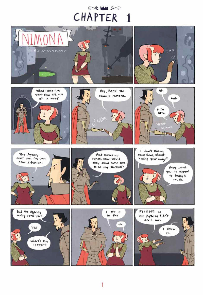 Nimona -Graphic Novel (A Netflix Film)-Fiction: 劇情故事 General-買書書 BuyBookBook