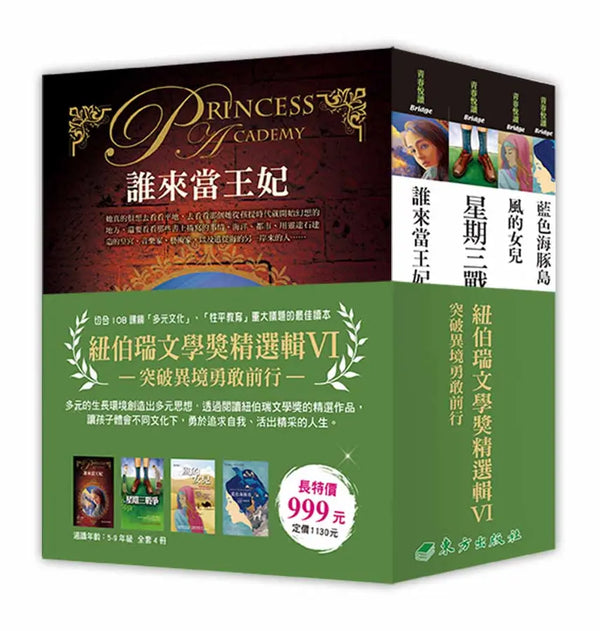 紐伯瑞文學獎精選輯 VI: 突破異境勇敢前行 (4冊)-Children’s / Teenage fiction: General and modern fiction-買書書 BuyBookBook