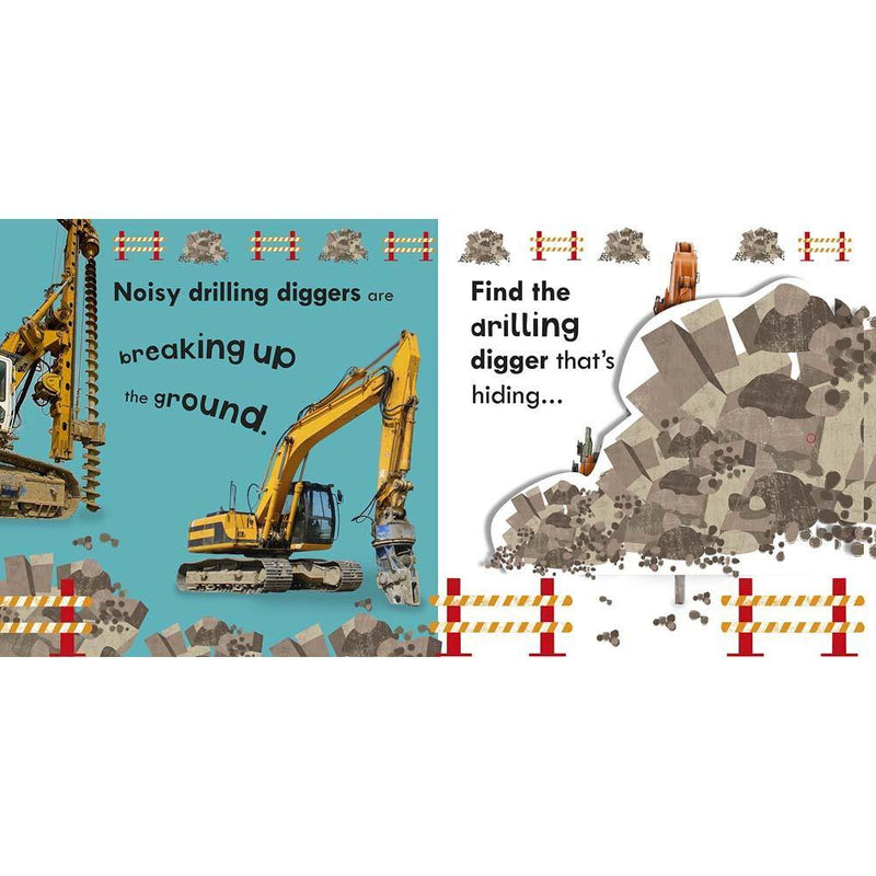 Noisy Digger Peekaboo! (Sound Board book) DK UK