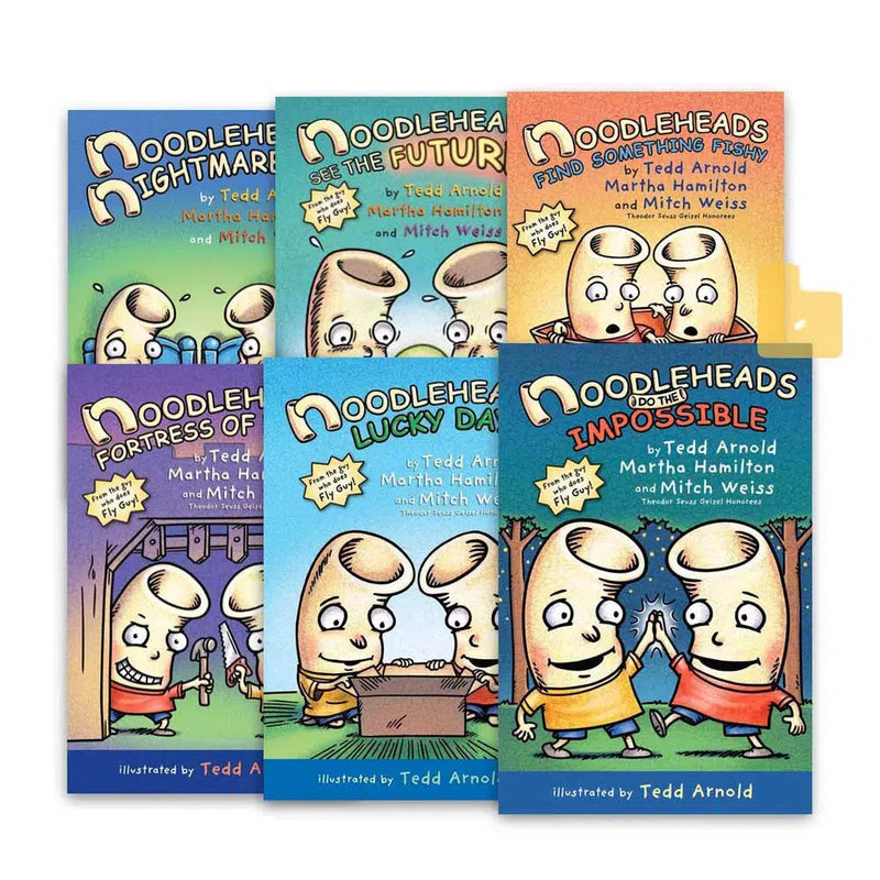 Noodleheads bundle (Tedd Arnold)-Fiction: 幽默搞笑 Humorous-買書書 BuyBookBook