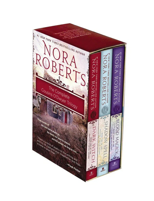 Nora Roberts Cousins O'Dwyer Trilogy Boxed Set-Fiction: Romance-買書書 BuyBookBook