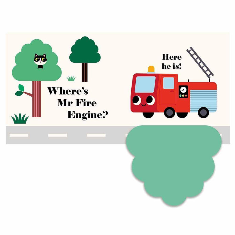 Nosy Crow Felt Flaps - Where's Mr Fire Engine? (Board Book) Nosy Crow