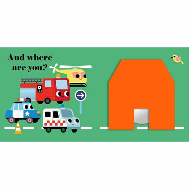 Nosy Crow Felt Flaps - Where's Mr Fire Engine? (Board Book) Nosy Crow